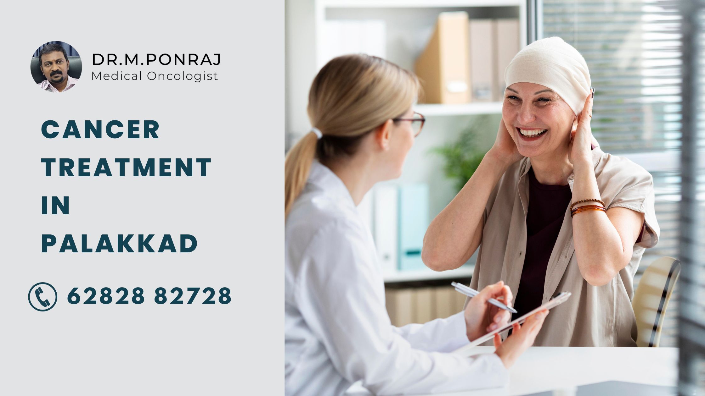 Meet Dr. Ponraj β the top cancer doctor in Palakkad, dedicated to providing personalized and cutting-edge cancer treatments for the best patient outcomes.