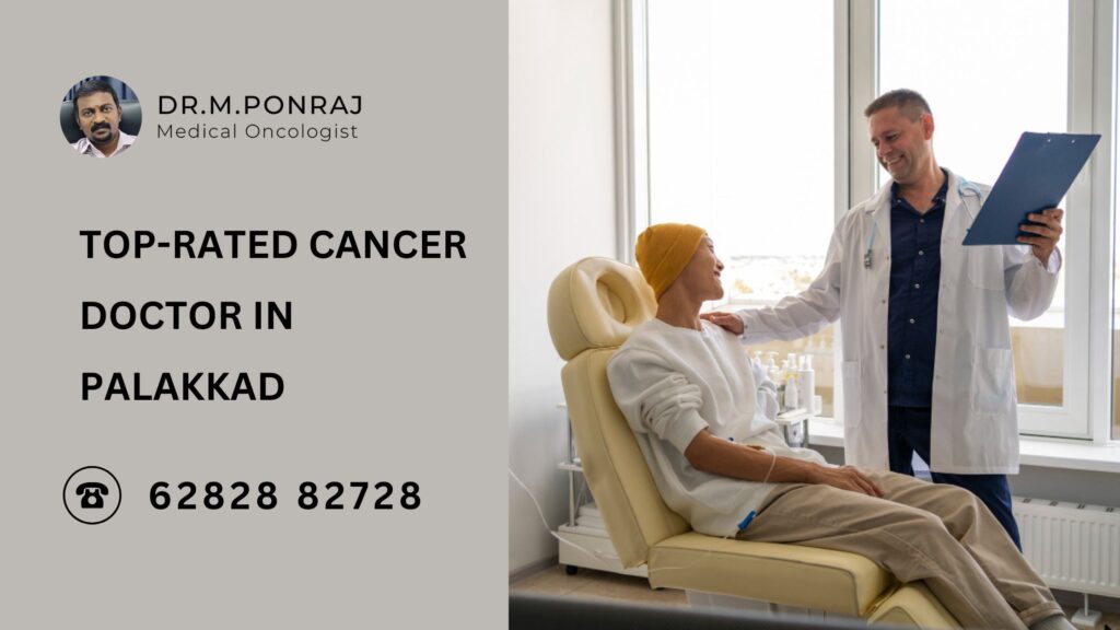 Dr. Ponraj, top-rated cancer specialist in Palakkad, providing expert oncology care at Thangam Hospitals of PMRC.
