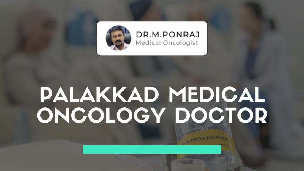 Dr. M. Ponraj discussing treatment options with a patient at Thangam Hospitals, Palakkad